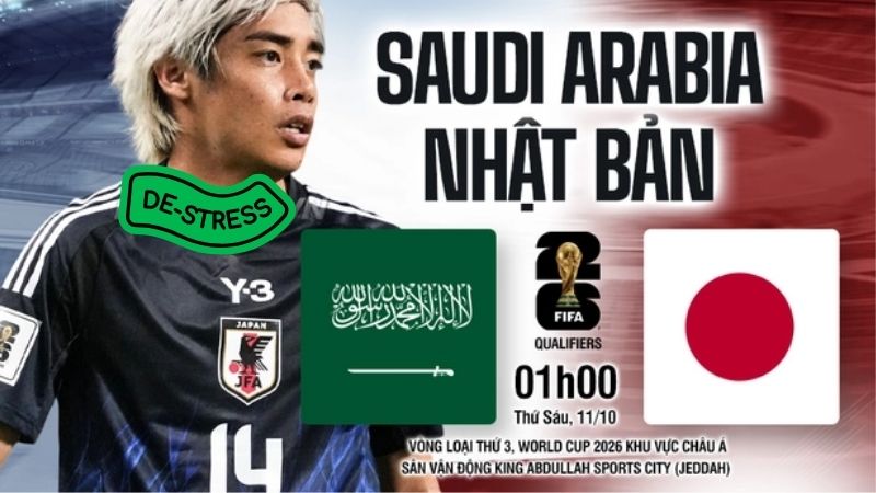Nhận định Saudi Arabia vs Nhật Bản (01h00 ngày 11/10): Kịch bản cũ có lặp lại? 3 Nhận định Saudi Arabia vs Nhật Bản (01h00 ngày 11/10): Kịch bản cũ có lặp lại?